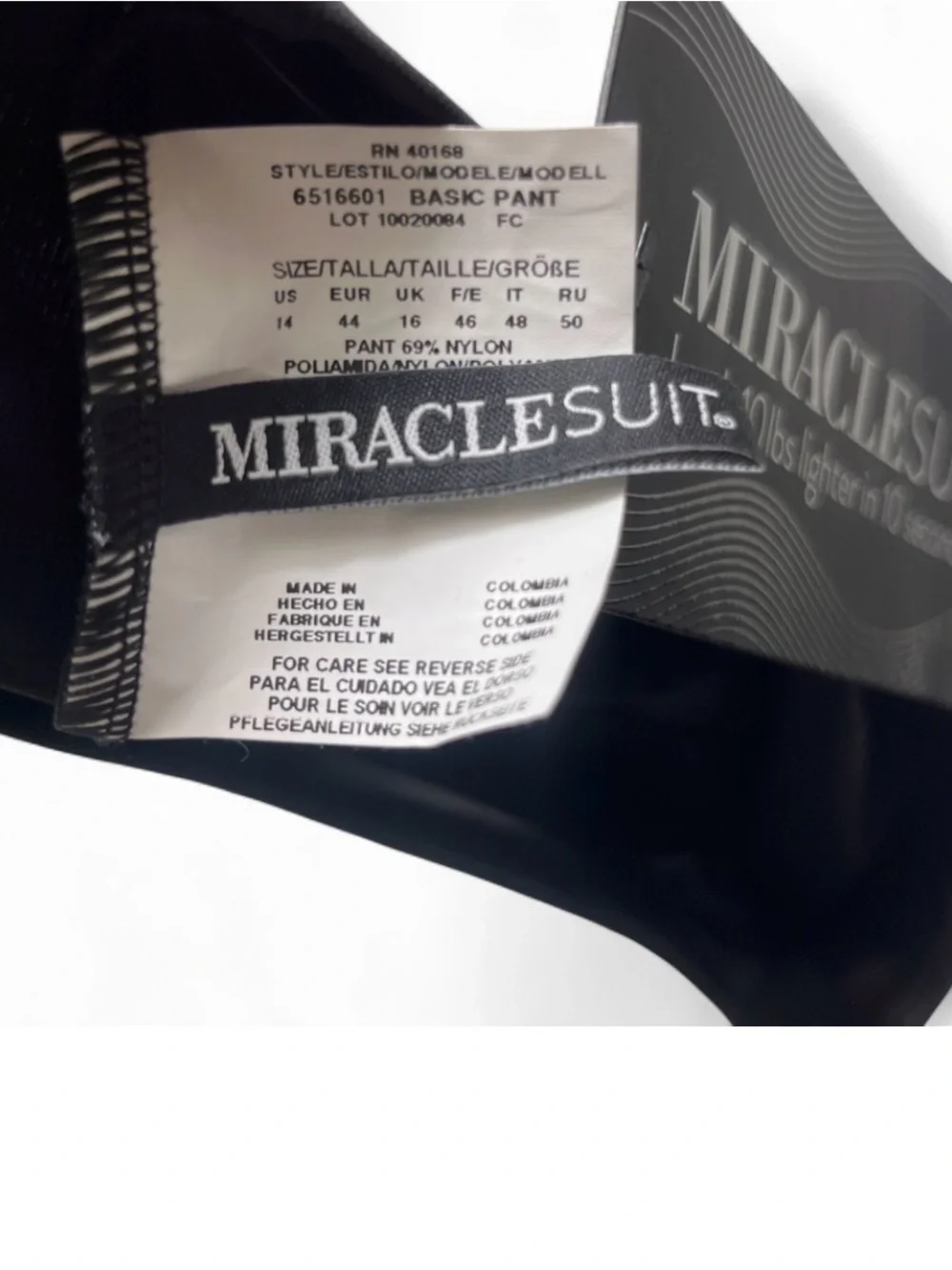 Miraclesuit Black Women's Bikini